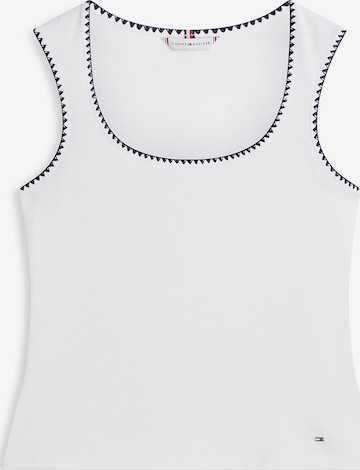 Haut TOMMY HILFIGER en blanc : devant