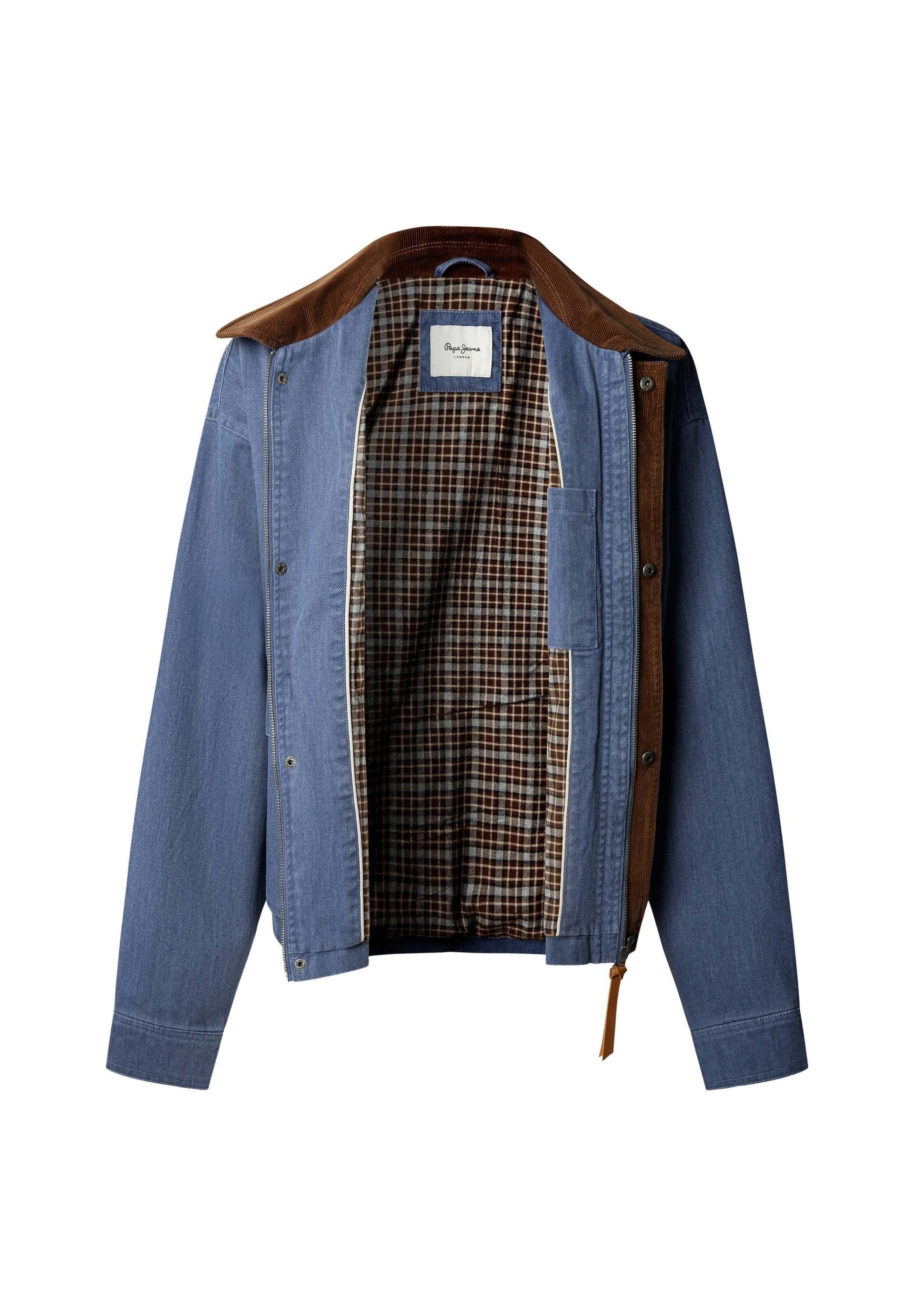 Pepe Jeans Tussenjas 'Bravent' in Blauw