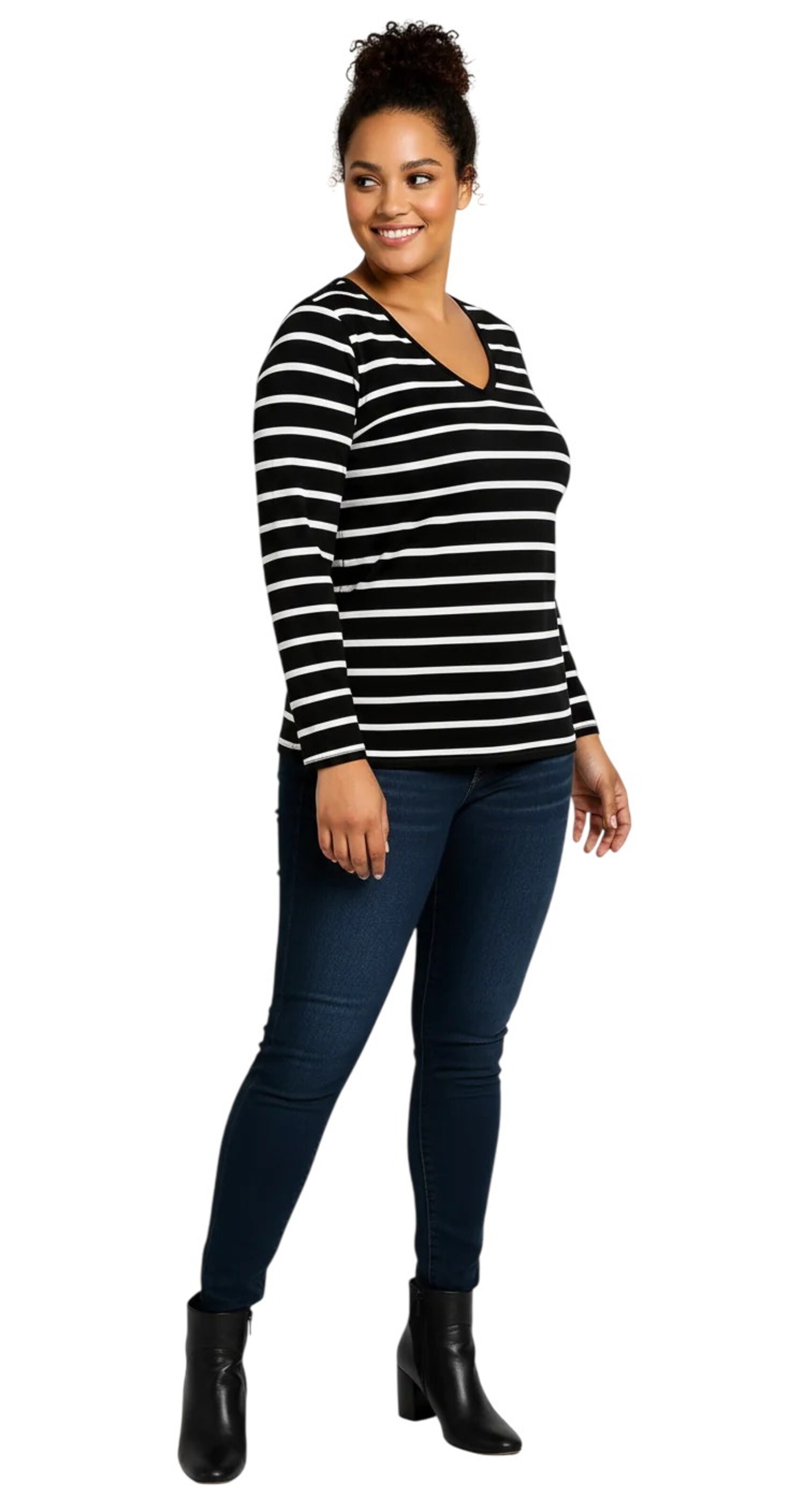 Shape Of You Shirt in Schwarz