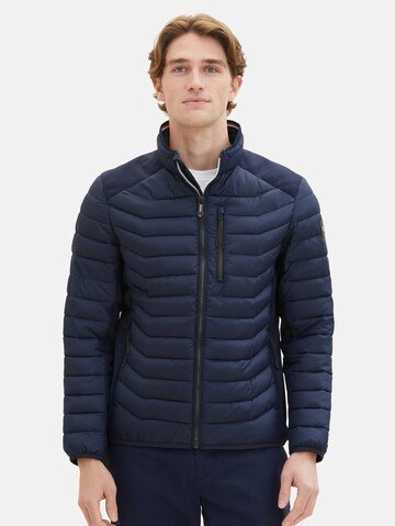 TOM TAILOR Between-season jacket in Blue: front