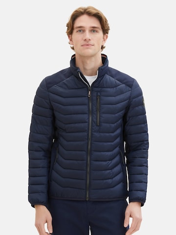 TOM TAILOR Between-Season Jacket in Blue: front