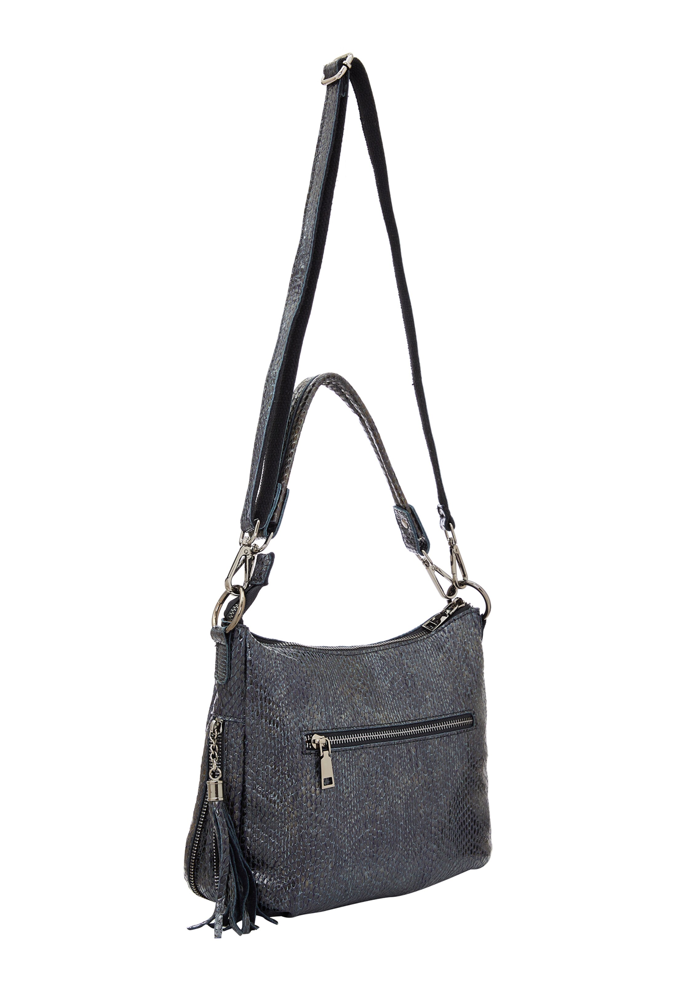 faina Skuldertaske i blå