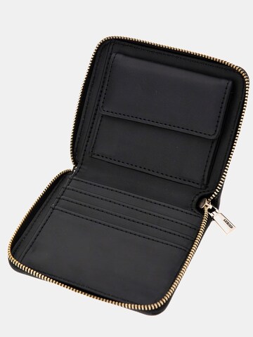 GUESS Wallet 'Nastra' in Black