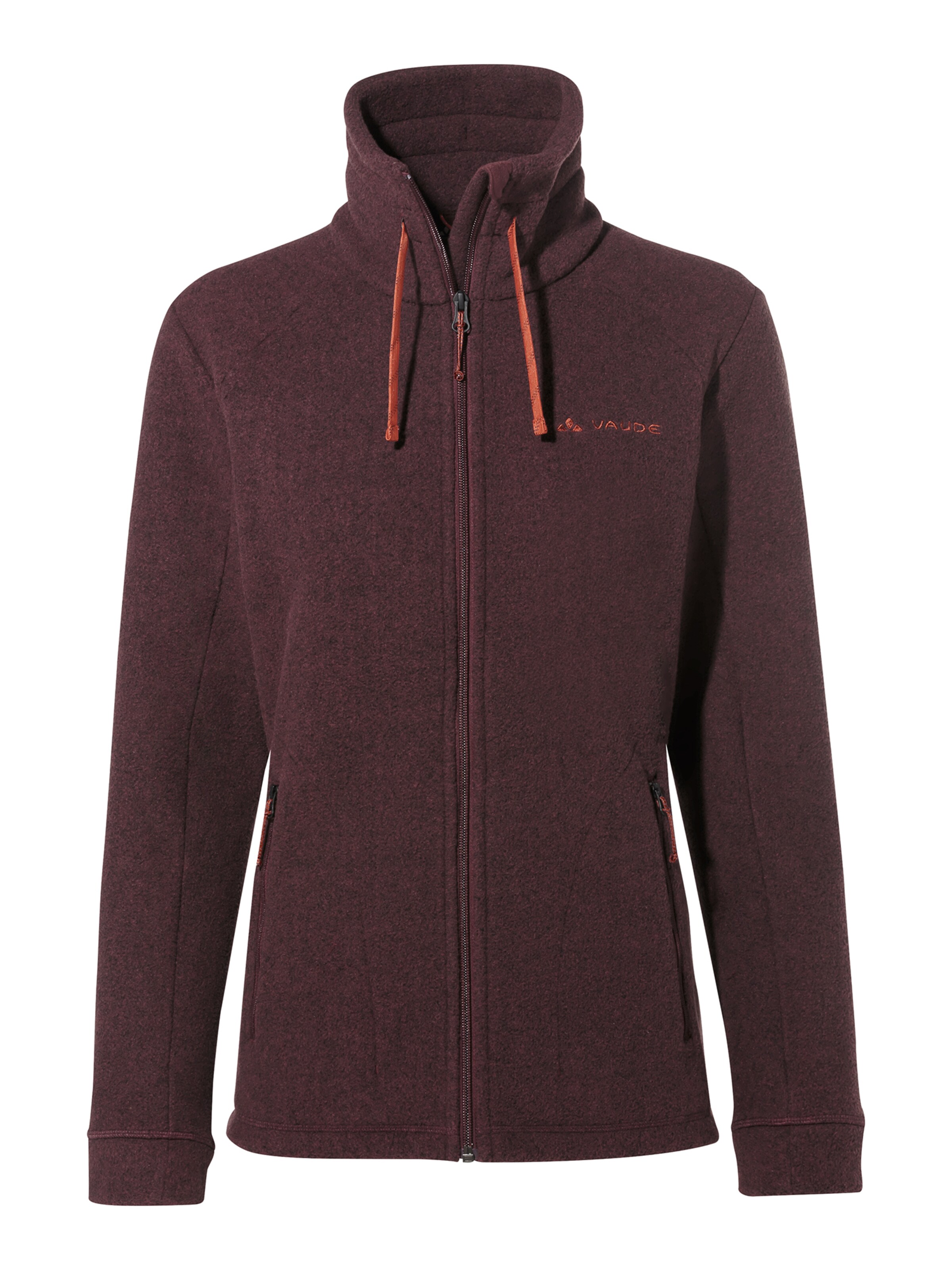 VAUDE Sports jacket 'Skomer' in Red: front