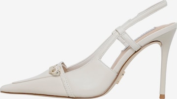 STEVE MADDEN Remmiavokkaat 'Dossier' värissä beige: etupuoli