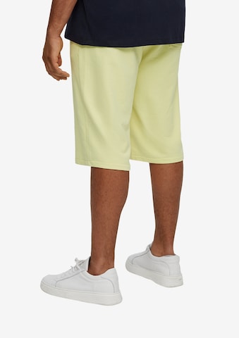 s.Oliver Men Big Sizes Loose fit Pants in Yellow