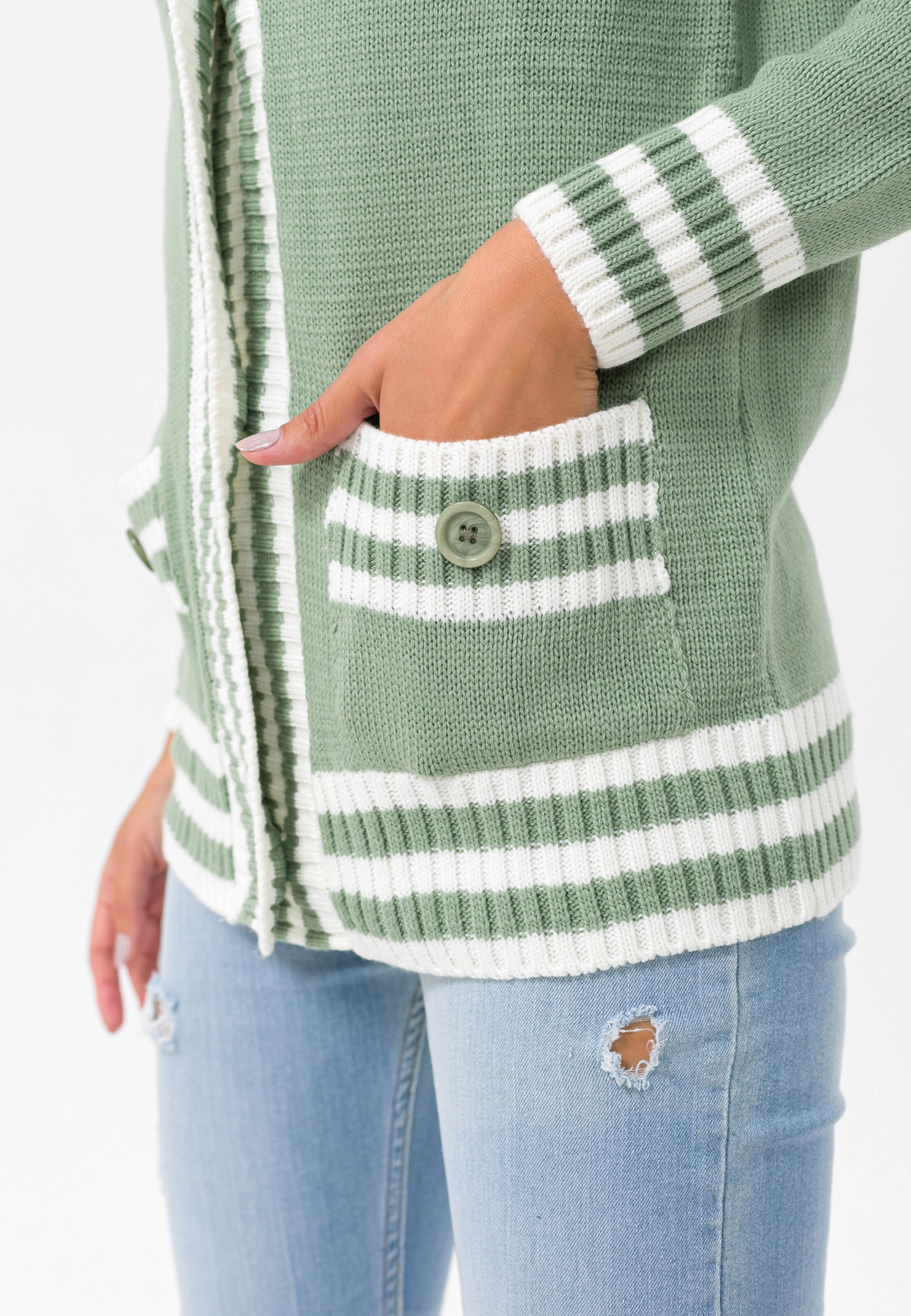 Felix Hardy - Casaco de malha em verde