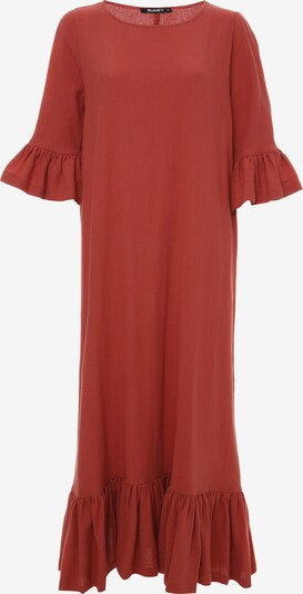 Madam-T Maxikleid in orange, Produktansicht