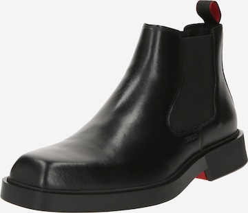 HUGO Chelsea boots 'Iker_Cheb' in Zwart: voorkant