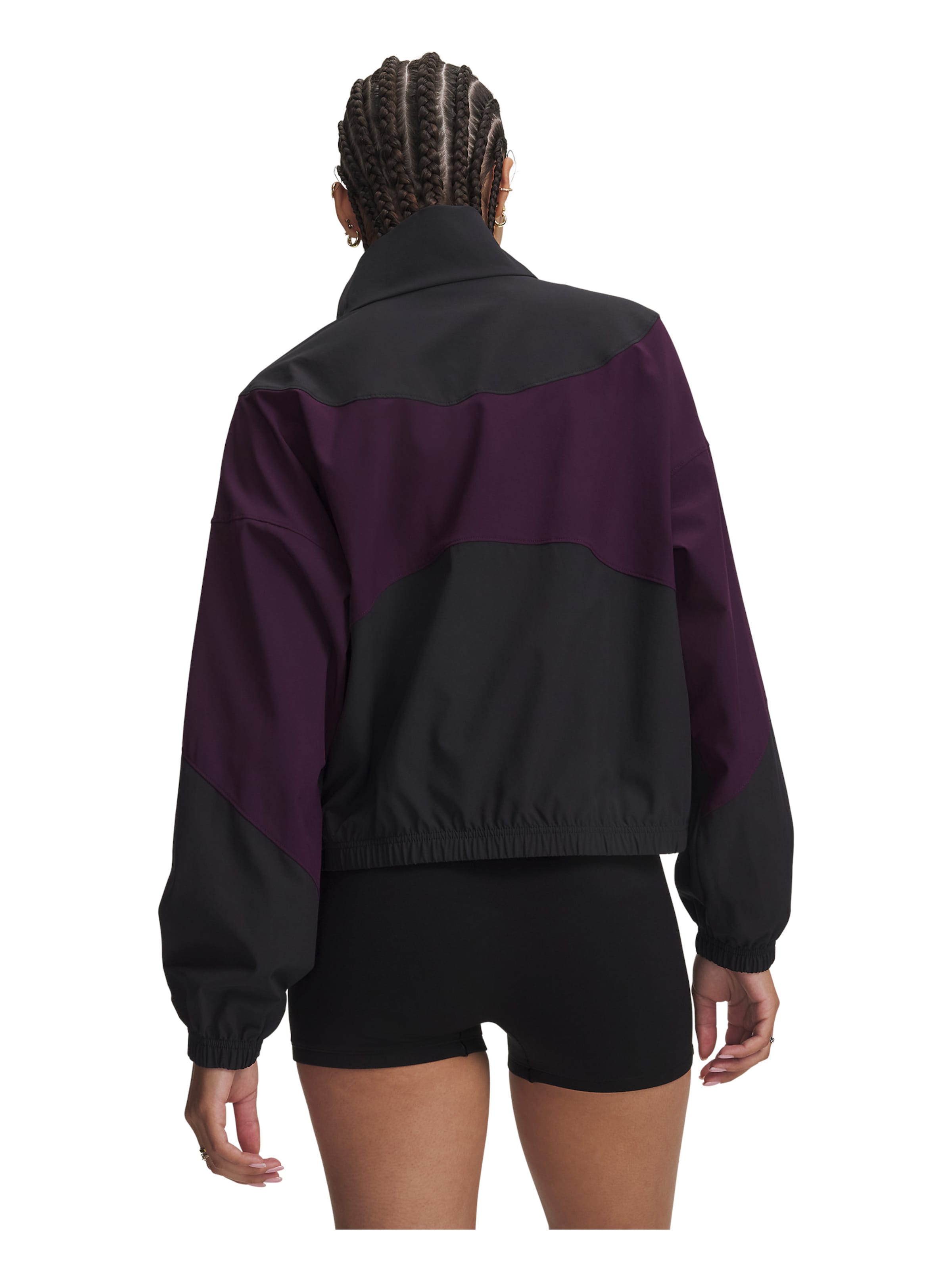 UNDER ARMOUR Athletic Jacket in Black