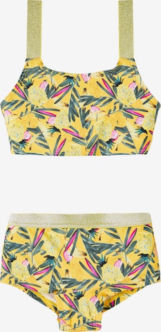 Bustino Bikini di NAME IT in giallo: frontale