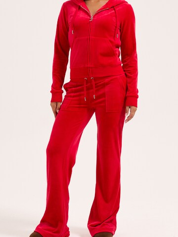 Skinny Pantaloni sportivi di Juicy Couture in rosso: frontale