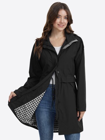 ATLASLAVA Outdoor Jacket in Black: front