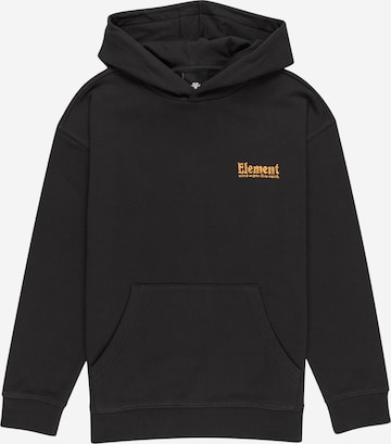 ELEMENT Sport sweatshirt 'VOLLEY' i svart: framsida
