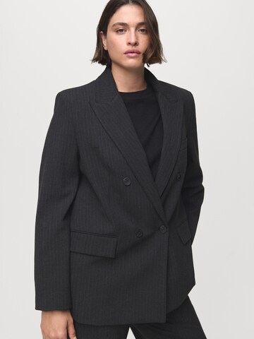 MANGO Blazers 'IRISE' in Grijs: voorkant
