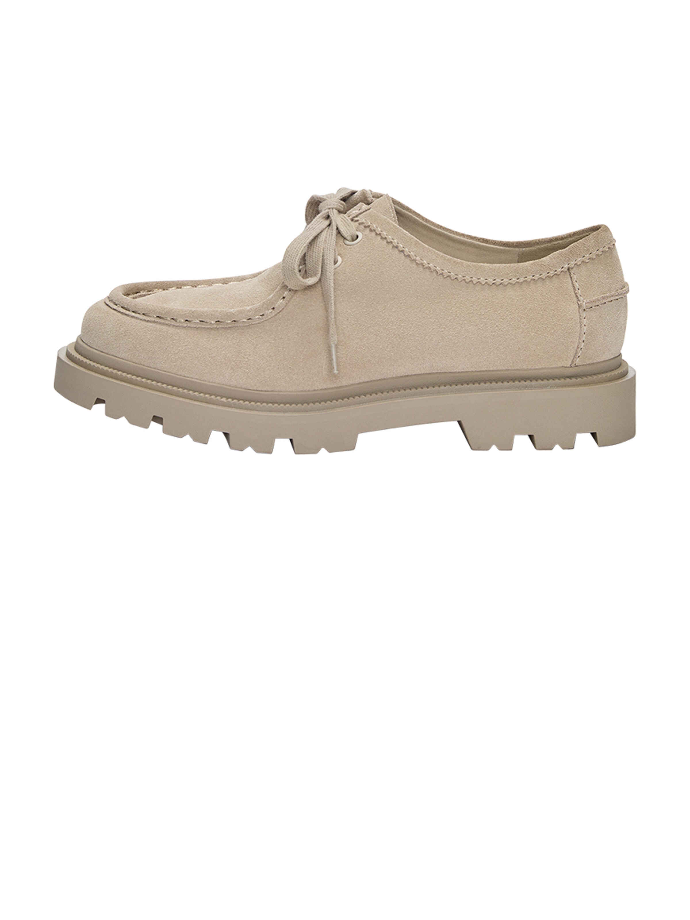 Chaussure à lacets Pull&Bear en beige