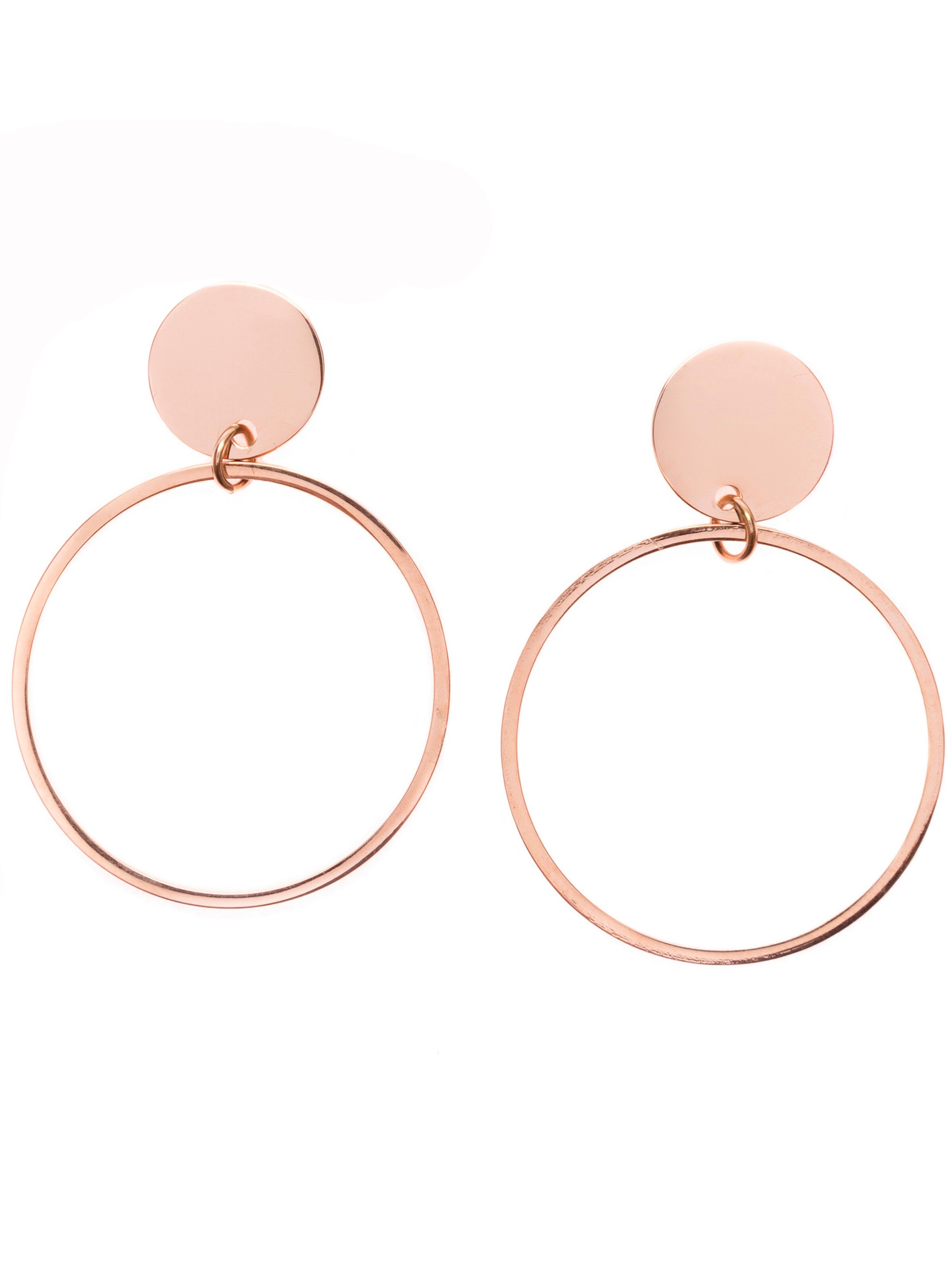 Hey Happiness Ohrringe 'Kreis'‌‌‌‌‌‌‌ in Gold