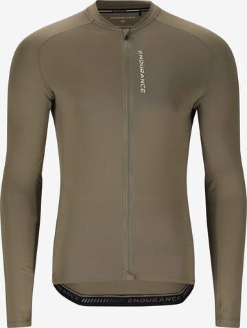 ENDURANCE Functioneel shirt 'Paxton' in Bruin: voorkant