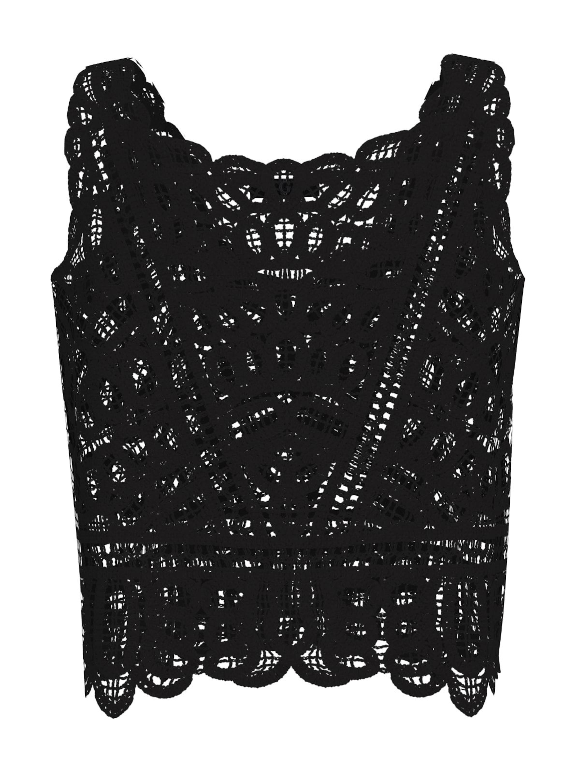 GUESS Sticktop‌‌ in Schwarz