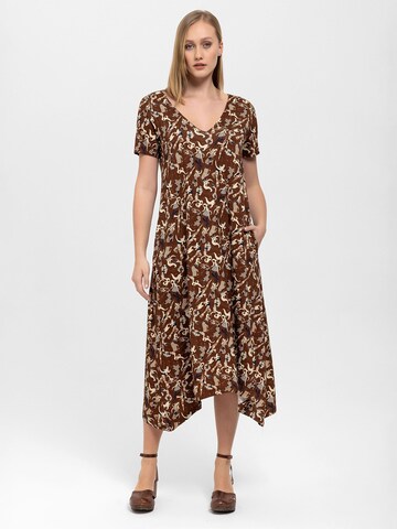 Robe Anou Anou en marron : devant