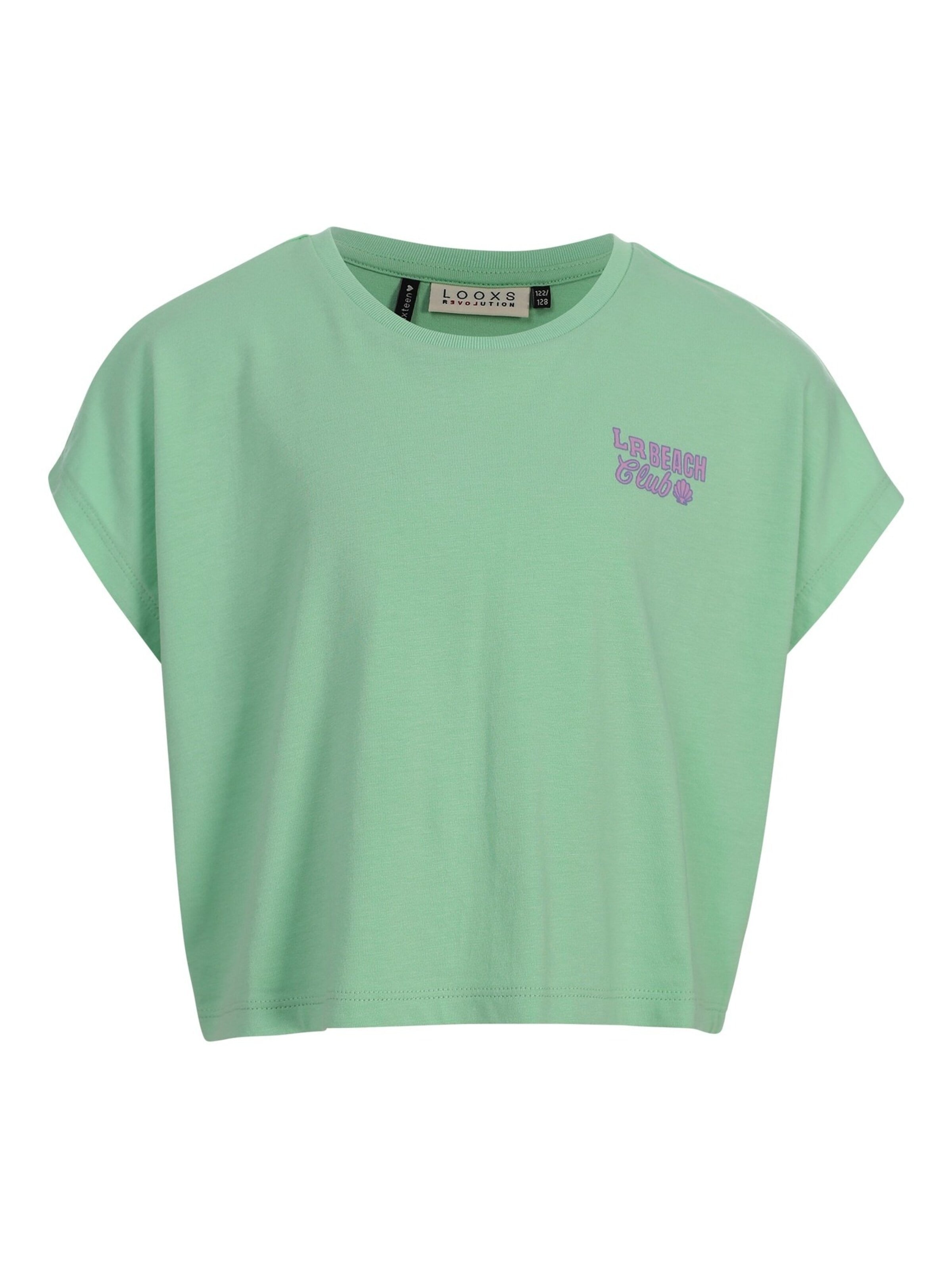Looxs Revolution Shirt‌‌ in Grün: Vorderseite