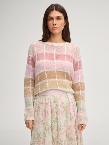 JOOP! Trui 'Kulti' in Roze: voorkant