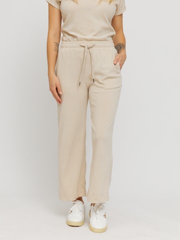 Wide leg Pantaloni 'Chilly' di mazine in bianco: frontale