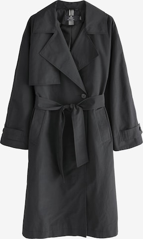 Next Välikausitakki värissä musta: etupuoli