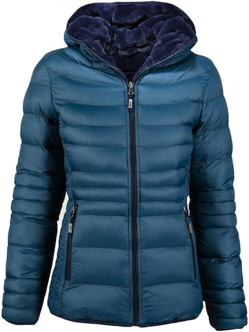 deproc Winter Jacket 'GILMOUR NEW REVERSAL' in Blue: front
