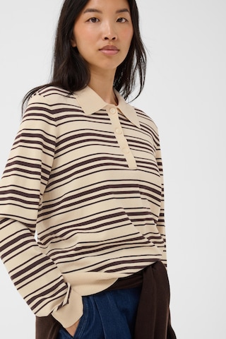 Pull-over 'Channan' Part Two en marron