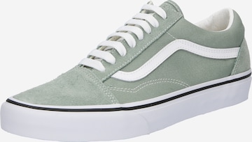 VANS حذاء رياضي بلا رقبة 'Old Skool' بلون أخضر: الأمام