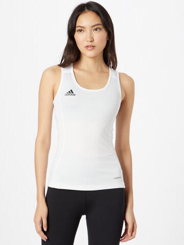 Haut de sport 'Team 19' ADIDAS SPORTSWEAR en blanc : devant