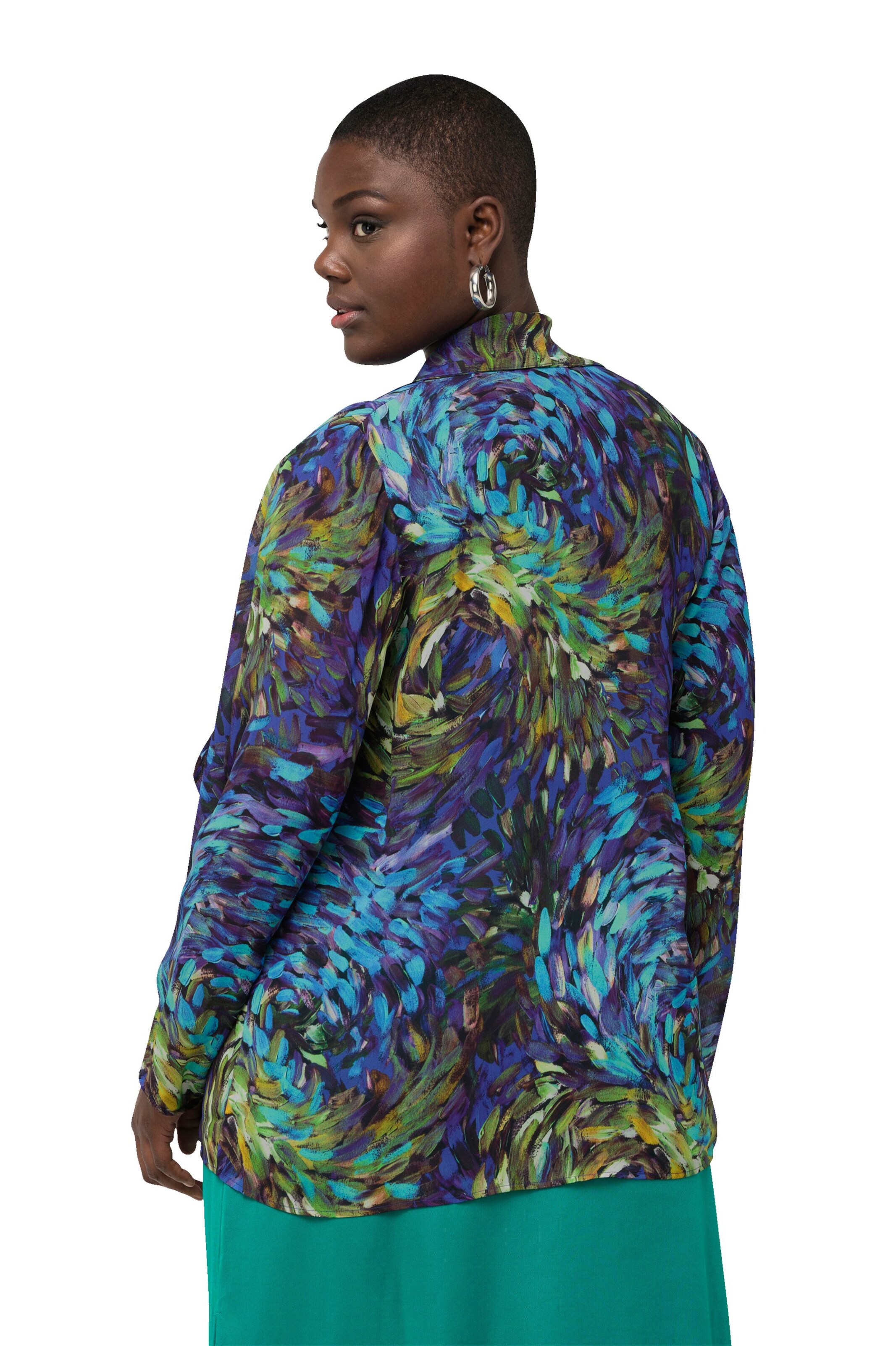 Ulla Popken Kimono in Blue