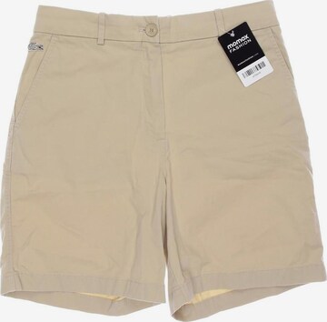 LACOSTE Shorts in XS in Beige: front