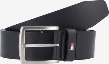 TOMMY HILFIGER Belt 'Denton' in Black: front