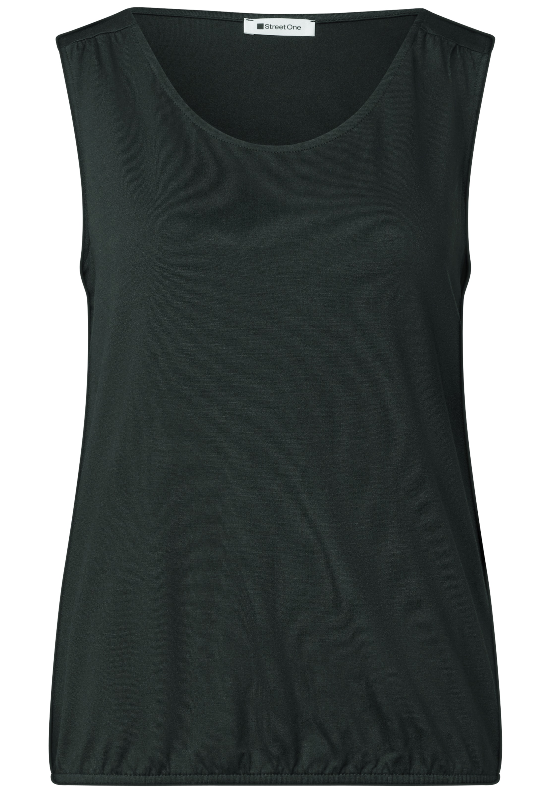 STREET ONE Top in Schwarz: Vorderseite