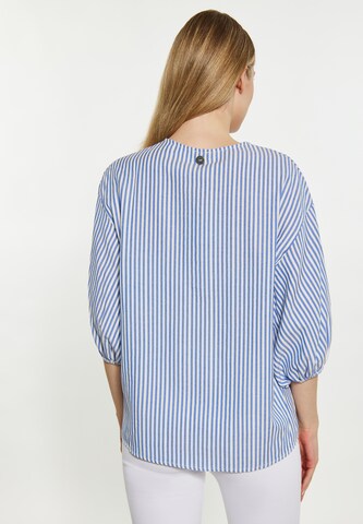 DreiMaster Maritim Bluse in Blau