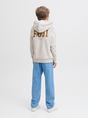 Jack & Jones Junior Sweatshirt in Grau: Vorderseite