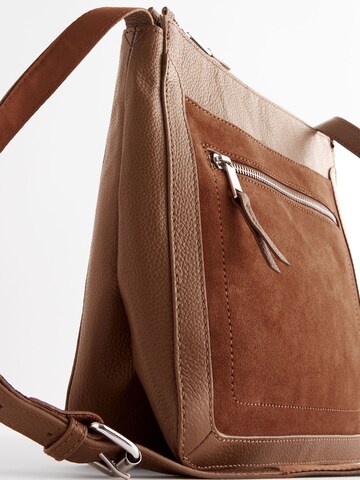 Borsa messenger di Next in marrone