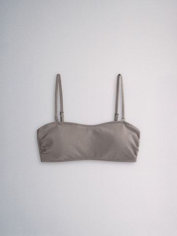 Bandeau Hauts de bikini The Set en gris