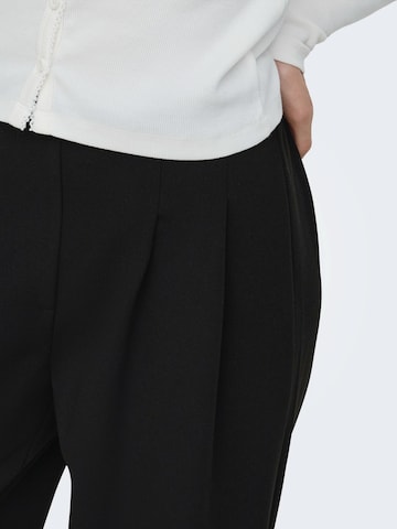 ONLY Wide leg Veckad byxa 'ONLCECILIA' i svart