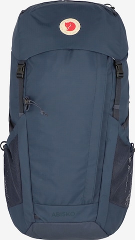 Zaino sportivo 'Abisko Hike' di Fjällräven in blu: frontale