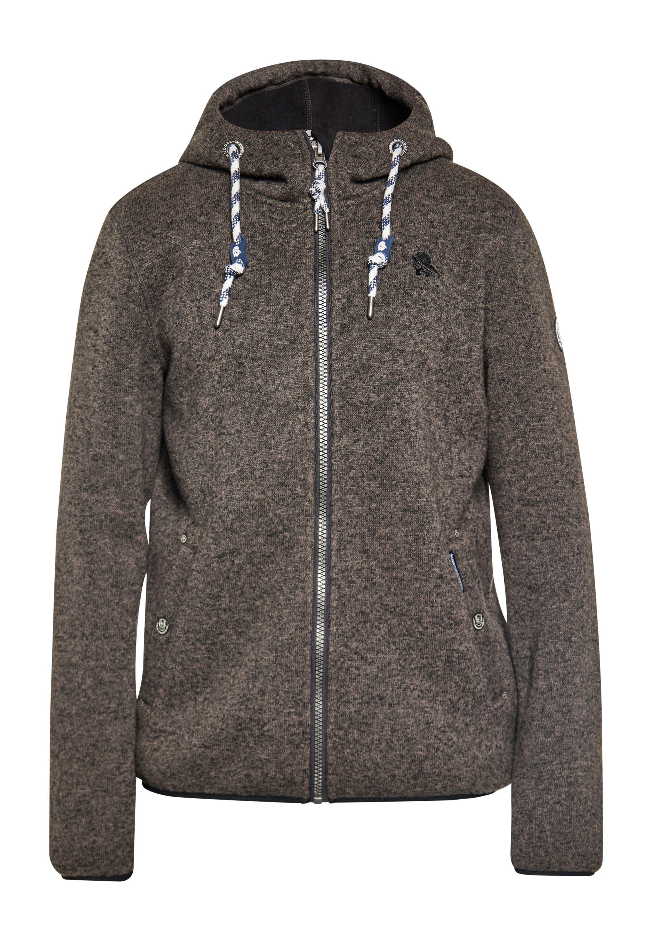 Schmuddelwedda Polár dzseki - szürke: elől