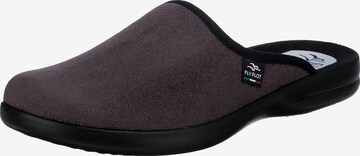 FLY FLOT Pantoffeln in Grau: front