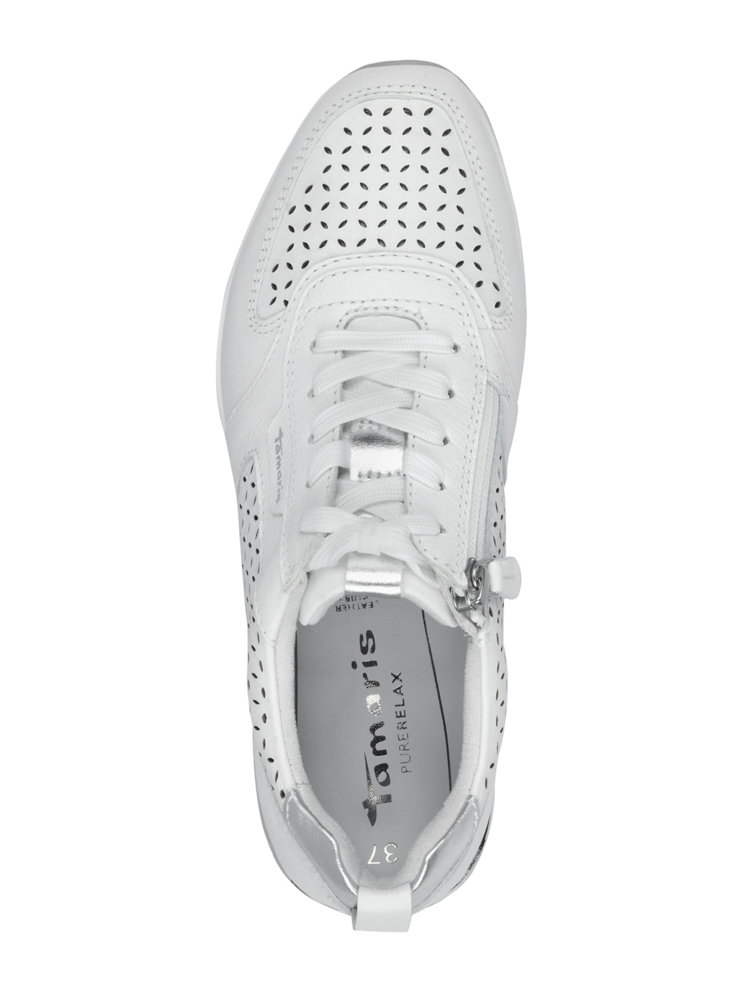 Baskets basses 'Pure Relax' Tamaris en blanc