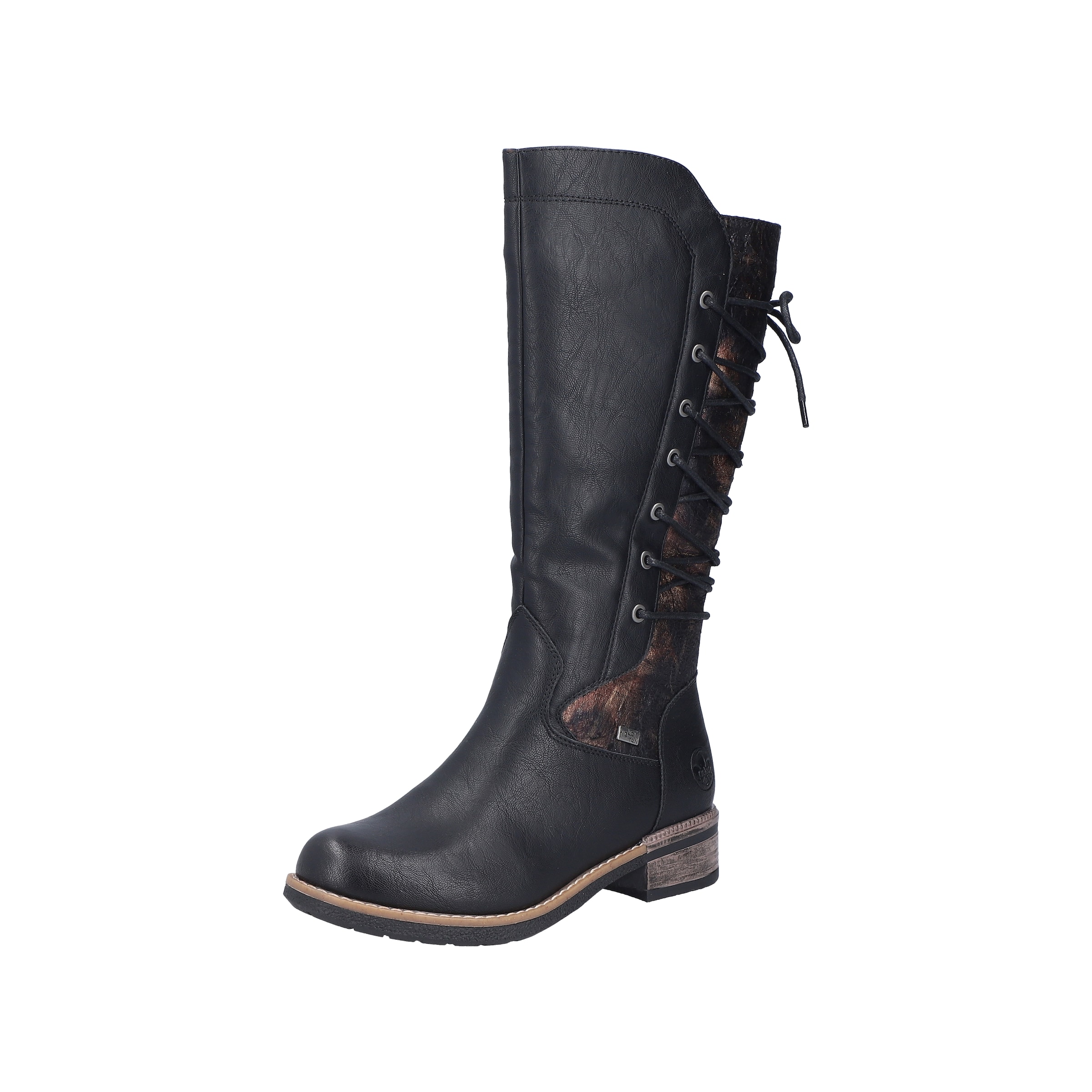 Bottes '94693' Rieker en noir : devant