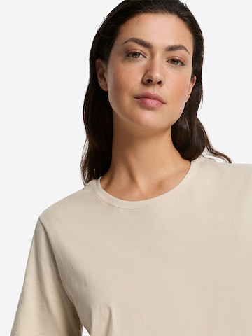 Hanro Shirt ' Natural Shirt ' in Beige