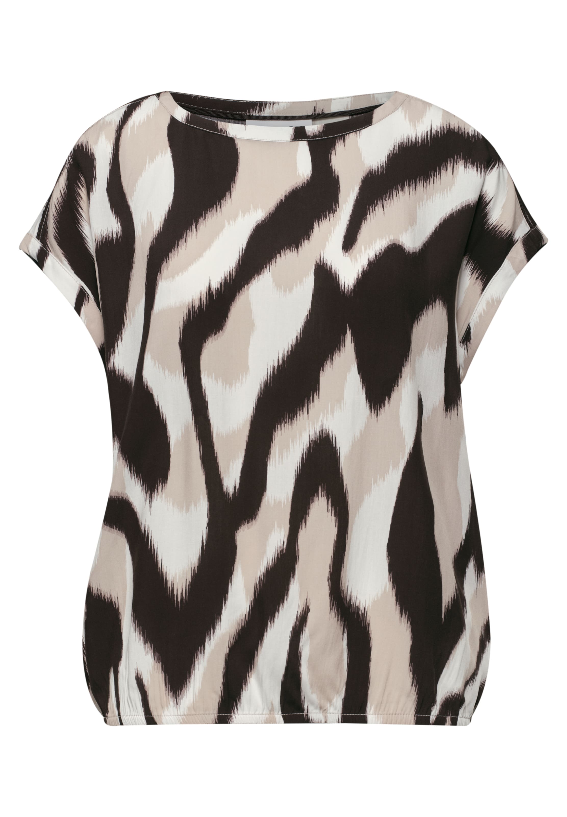 STREET ONE Bluse in Braun: Vorderseite