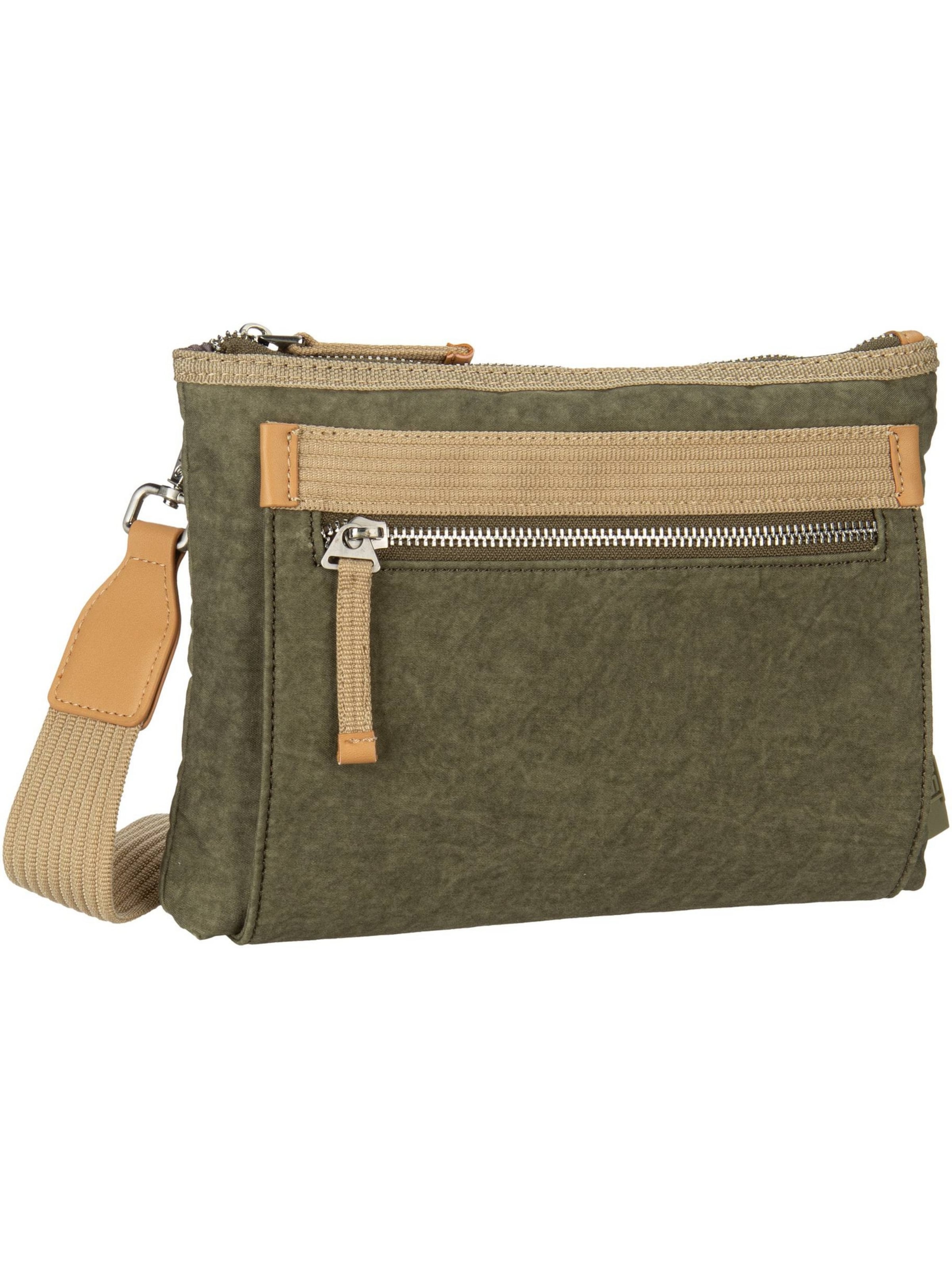 Borsa a tracolla 'Kerava 5106' JOST di colore beige / oliva, Visualizzazione prodotti