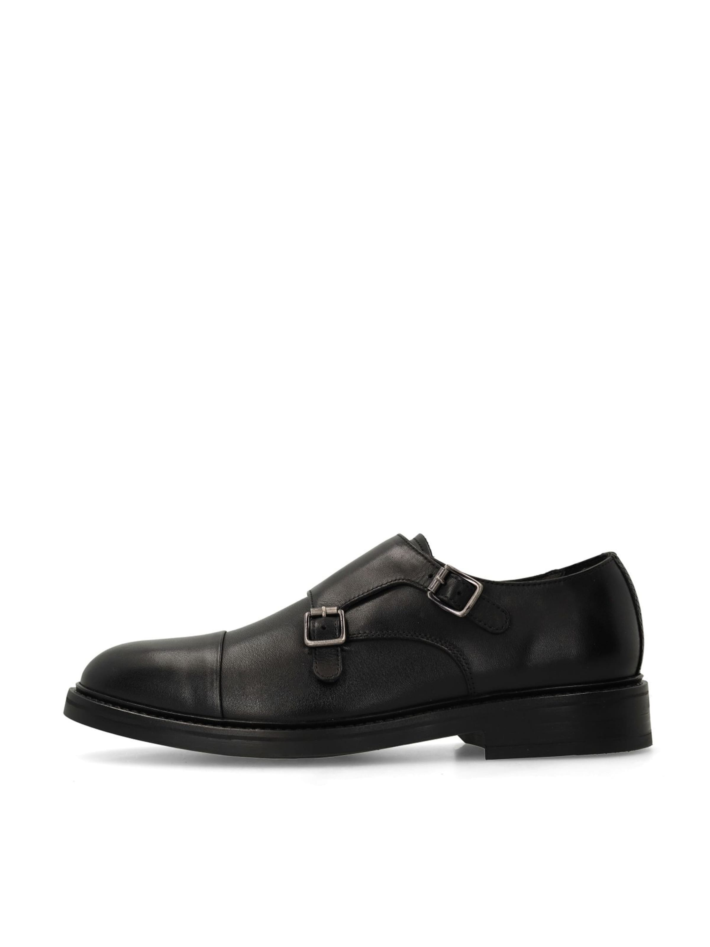MANFIELD Mocassins in Zwart
